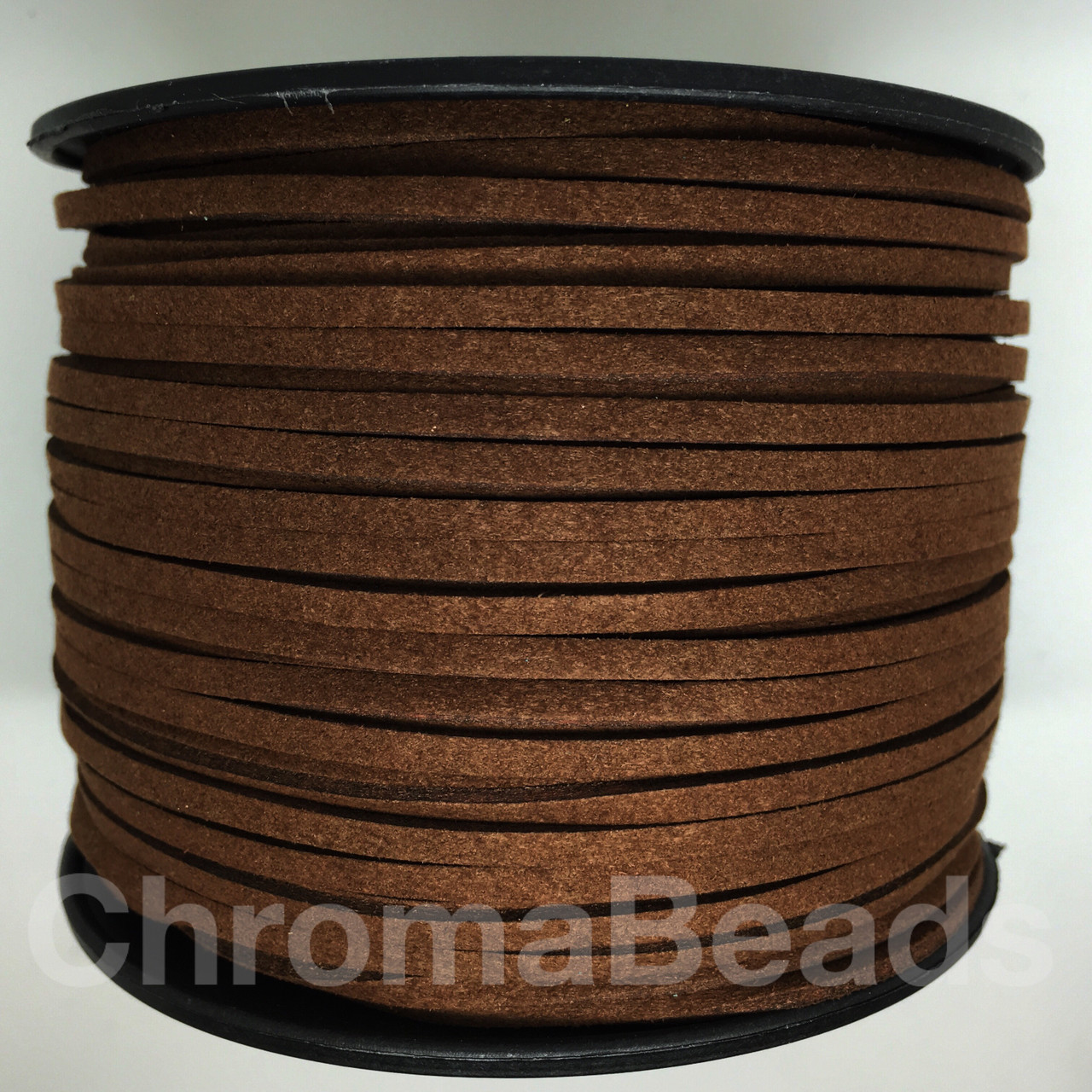 Chocolate Brown Faux Suede Cord