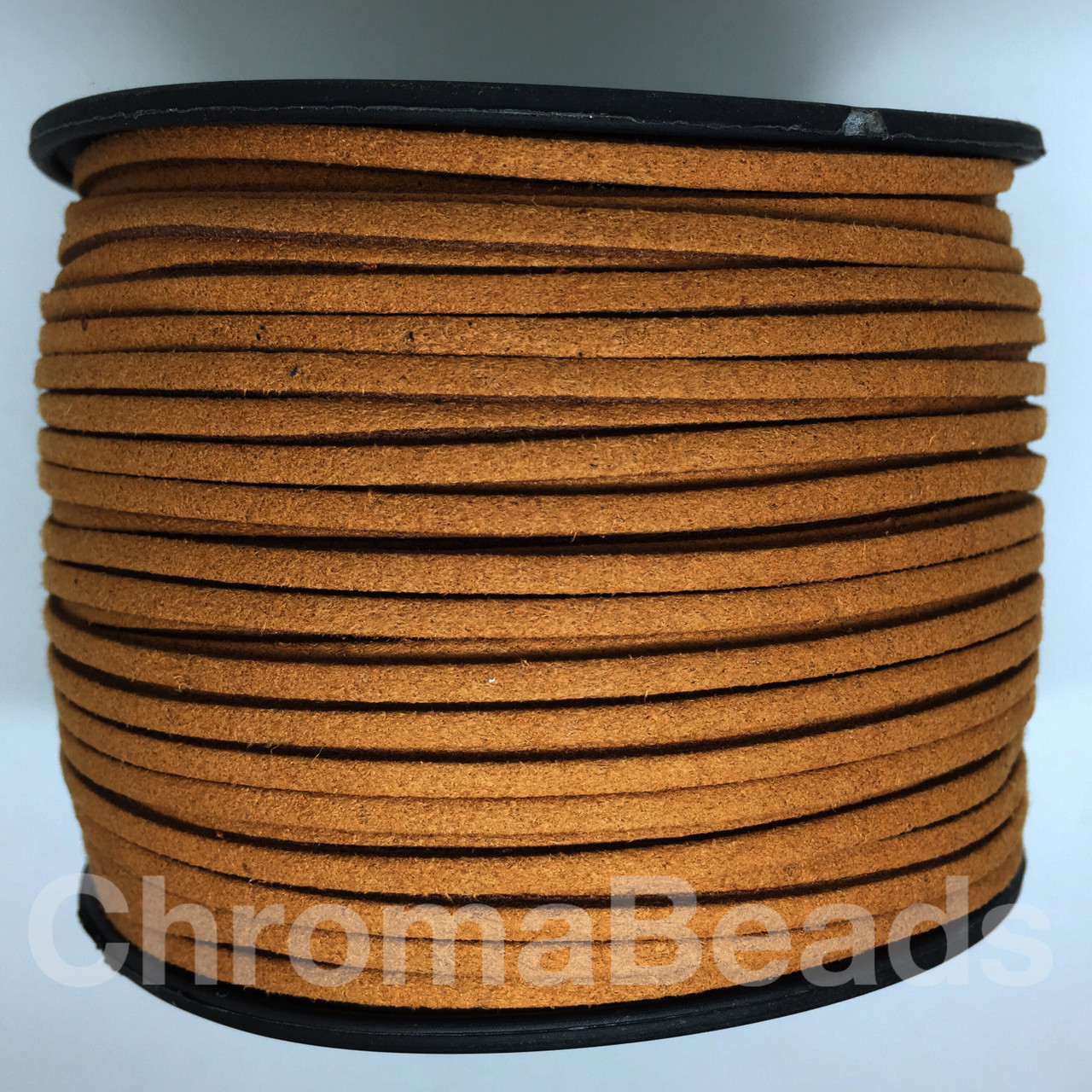 Golden Brown Faux Suede Cord