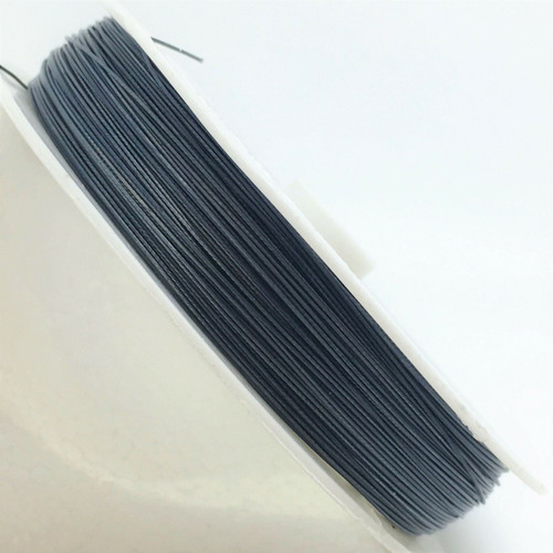 50m roll Tiger Tail - Charcoal Grey - 0.45mm