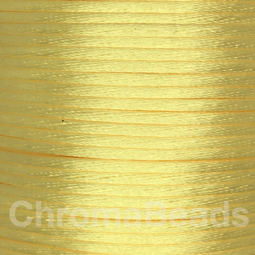 Buttermilk 2mm satin rattail cord