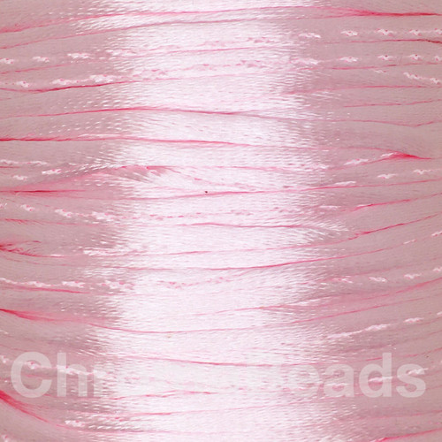 Baby Pink 2mm satin rattail cord