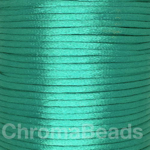 Jade 2mm satin rattail cord