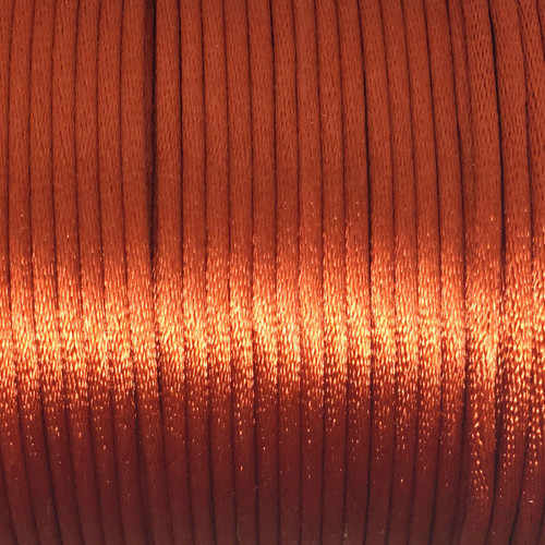 Reel of Nylon Cord (Rattail) - Rust, approx 225m