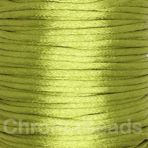 Reel of Nylon Cord (Rattail) - Olive Green, approx 45m