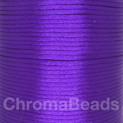 Reel of Nylon Cord (Rattail) - Indigo, approx 225m