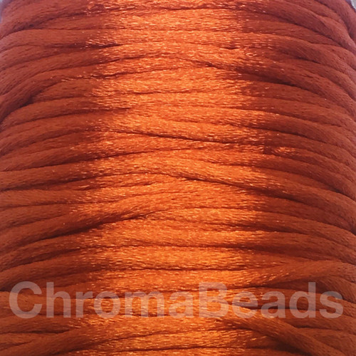 Reel of Nylon Cord (Rattail) - Copper, approx 90m