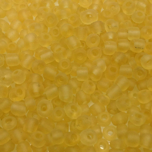 Gold Frosted 11/0 seed beads