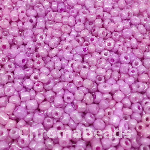 Mauve Opaque 11/0 seed beads