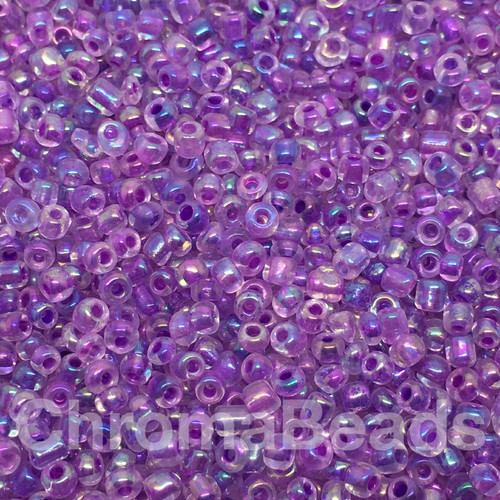 Violet Rainbow 11/0 seed beads