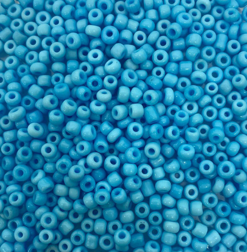 Turquoise Opaque 6/0 seed beads