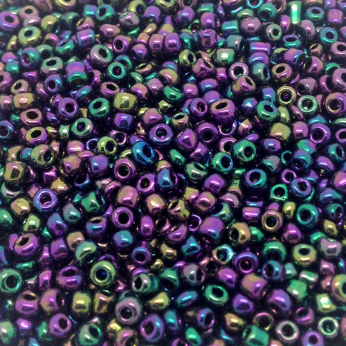 Multicolour Iris 8/0 seed beads