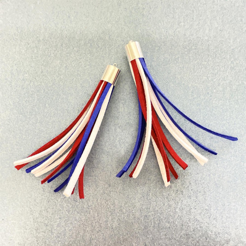 Tassel Kit - Red, White and Blue