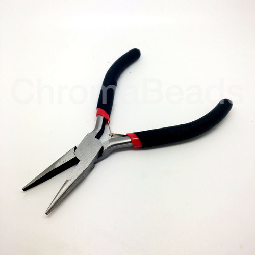 Jewellery Making Pliers - Chain Nose, black handles