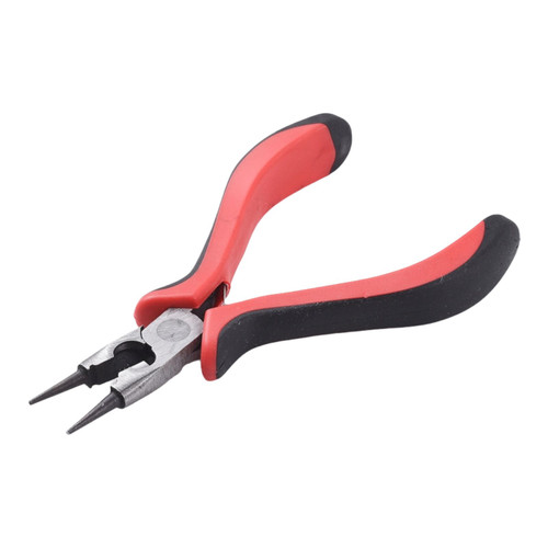Jewellery Making Pliers - Round Nose Cutters, Black & Red handles