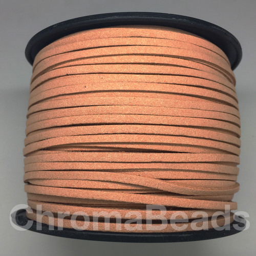 Rosy Brown Faux Suede Cord