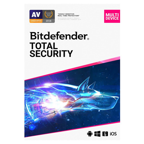 Bitdefender Total Security, 10 Devices, 1 Year