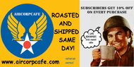 Aircorpcafe: Freshly Roasted Coffee Delivered to Your Doorstep