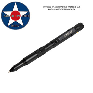 Multi-functional Tactical Pen: Rothco’s Tactical Pen and Flashlight features a flashlight, serrated and straight-edge knife blades, making it a versatile and practical tool for various tasks.