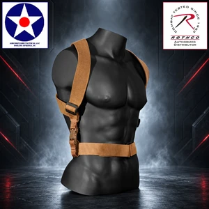 Comfortable Support: 2 inch wide elasticized polyester straps for weight distribution.