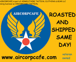 Freshest Roasted Coffee on the internet at AIRCORPCAFE.COM