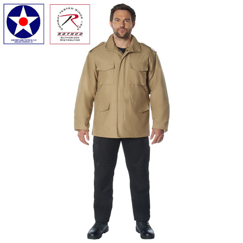 Khaki - Rothco M-65 Field Jacket