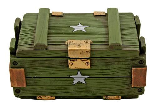 The Secure Stash Military Medal Trinket Treasure Chest Jewelry Box Display has the finest details and highest quality you will find anywhere!