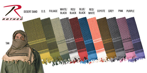 Rothco Shemagh Tactical Desert Keffiyeh Scarf