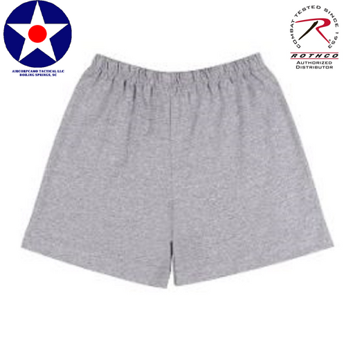 Grey Rothco Physical Training Shorts