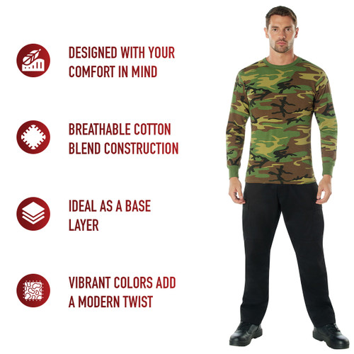 M81 WOODLAND CAMO
Customization Friendly: Perfect for screen-printing and embroidery, allowing for personalized styles and branding.