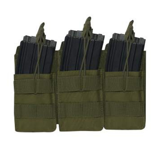 Rothco MOLLE Open Top Six Rifle Magagazine Pouch - OLIVE DRAB
(magazines are not included)