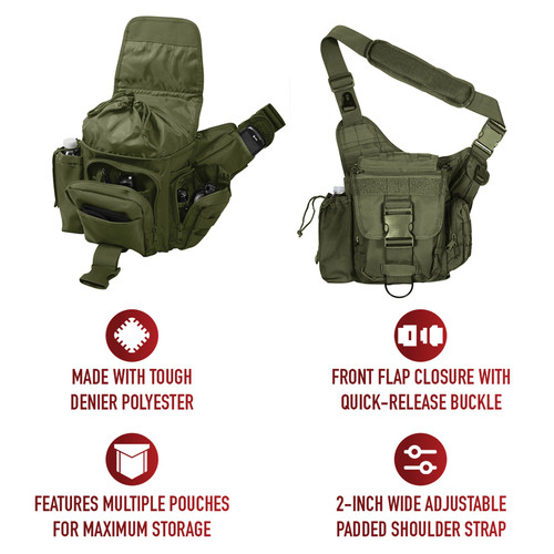 OLIVE DRAB - Rothco Advanced Tactical Bags