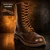 Extra boot laces included. One pair of nylon boot laces and one pair of leather laces