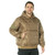 Quilted Woobie Hooded Sweatshirt-Coyote Brown