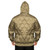 Quilted Woobie Hooded Sweatshirt-Coyote Brown