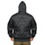 Rothco Quilted Woobie Hooded Sweatshirt - BLACK