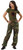 Women's Camo Vintage Paratrooper Fatigue Pants-Woodland Camo