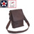 Rothco Brown Leather Military Tech Bag