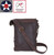 Rothco Brown Leather Military Tech Bag