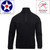 Rothco Firefighter / EMS Quarter Zip Job Shirt - Black