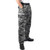 Relaxed Fit Zipper Fly BDU Pants-Black Camo