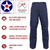 Rothco Relaxed Fit Zipper Fly BDU Pants-Navy Blue