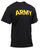 Rothco Physical Training Shirt - ARMY Black & Gold