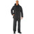 Rothco 2 Piece Microlite PVC Rainsuit - BLACK