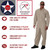 Rothco Flightsuit - KHAKI (Tan, Desert Sand)