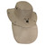 Snap Buttons Along The Backside Of The Brim Of The Tactical Hat For Easy Attachment And Removal Of The Neck Flap