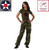 Rothco Womens Unwashed Camo Paratrooper Fatigue Pants