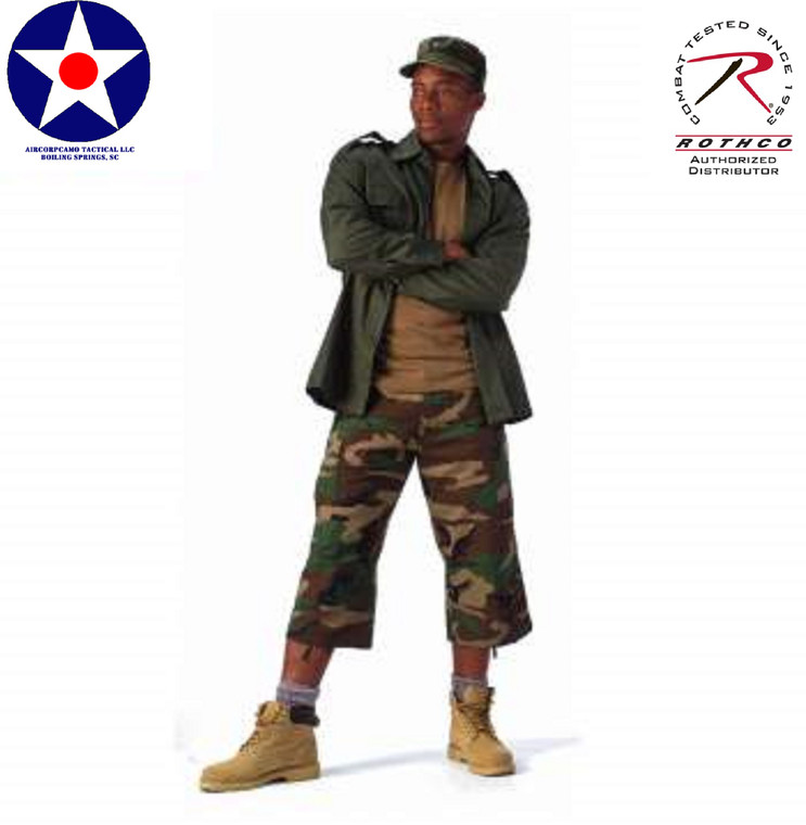 6-Pocket BDU Style 3 Qtr Length Beachcombers/Boat Crew Pants