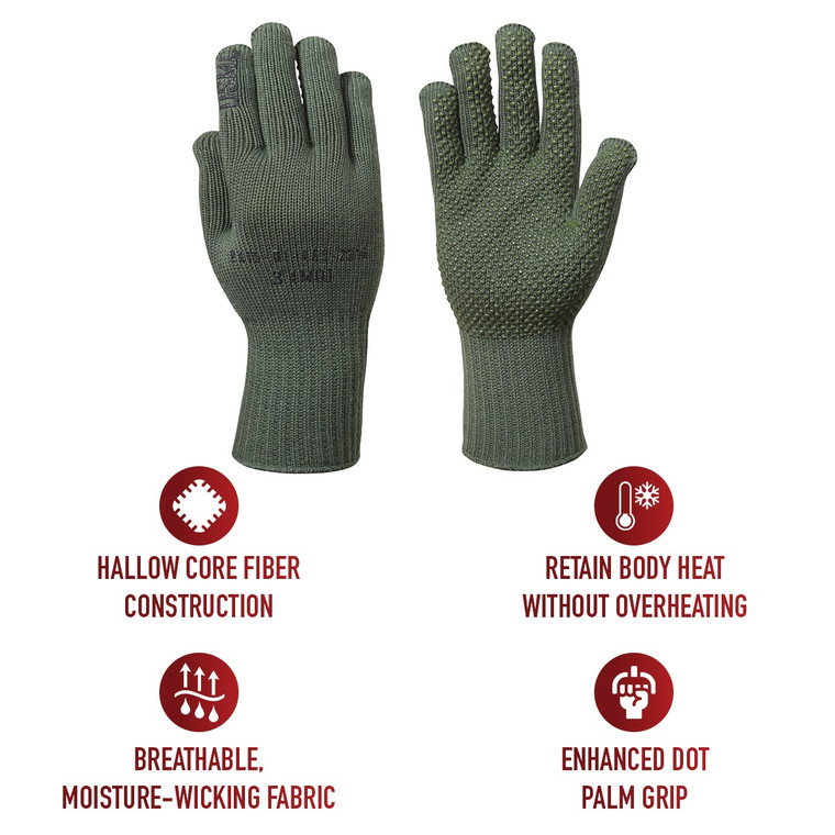 NSN Designation: Each pair carries an NSN - 8415-01-463-2385 for military specification compliance.