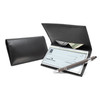 Black Leather Checkbook Cover