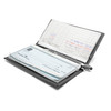 Black Leather Checkbook Cover